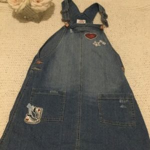 sequin overalls